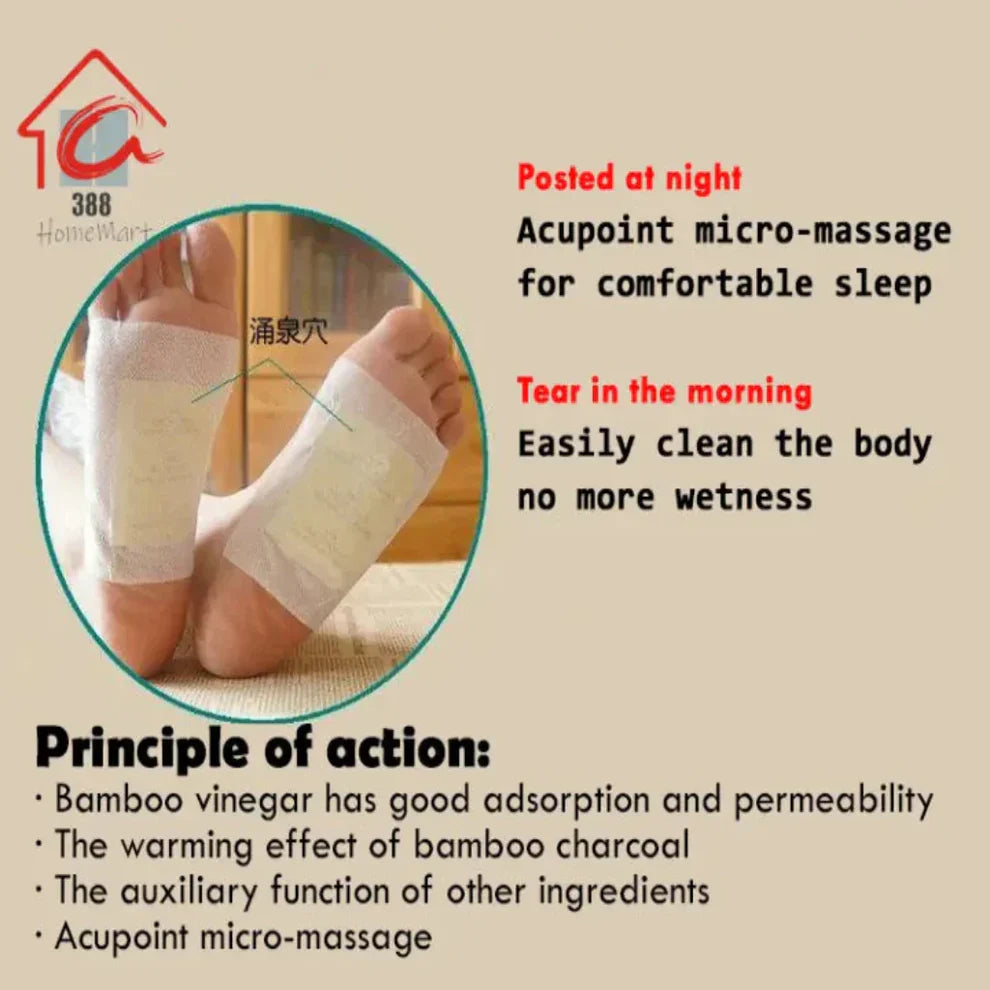 ✨HOT SELL 57% Off TODAY✨ 100% Herbal & Gentle Ingredient Detox Foot Pads