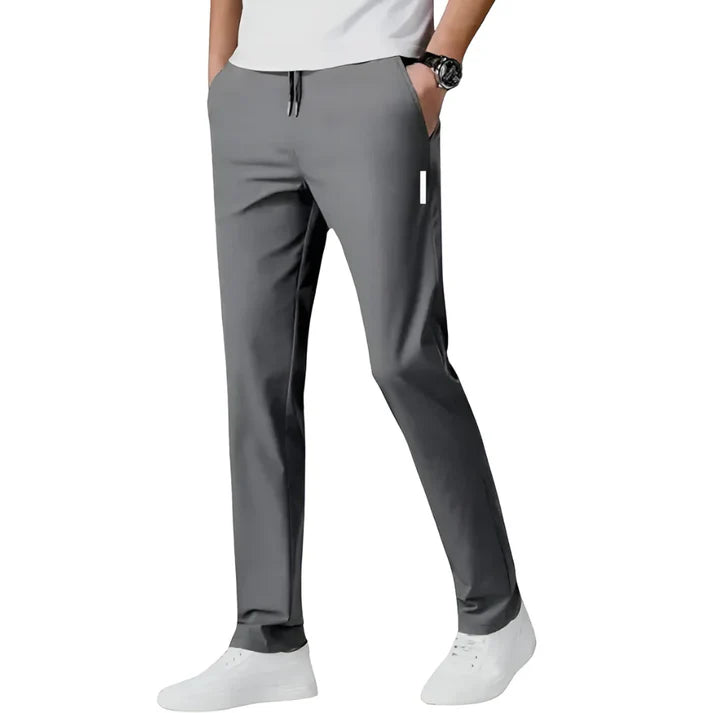 ✨HOT SELL 50% Off TODAY✨LIMITED OFFER🔥| Pack of 3 Offer 😍 Premium Lycra Men's Track Pants | Black, Blue & Grey
