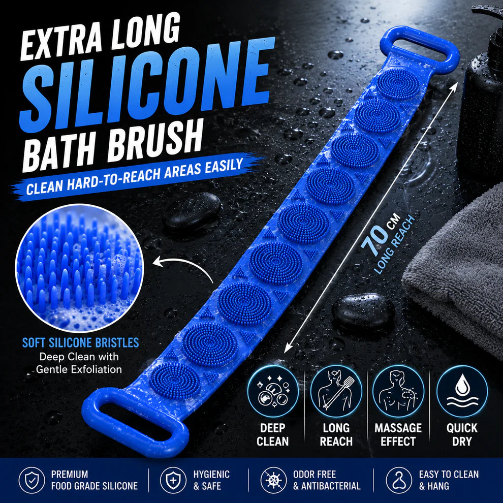 ✨HOT SELL✨ Premium Silicone Bath Brush 🎁 PACK OF 2🎁