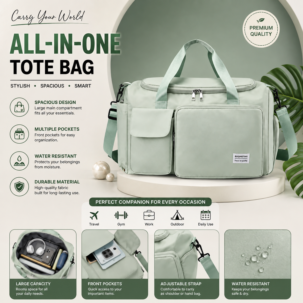 ✨HOT SELL 50% Off TODAY✨LIMITED OFFER🔥| TravelMate™ | Large Capacity Multi-Pocket Travel Bag