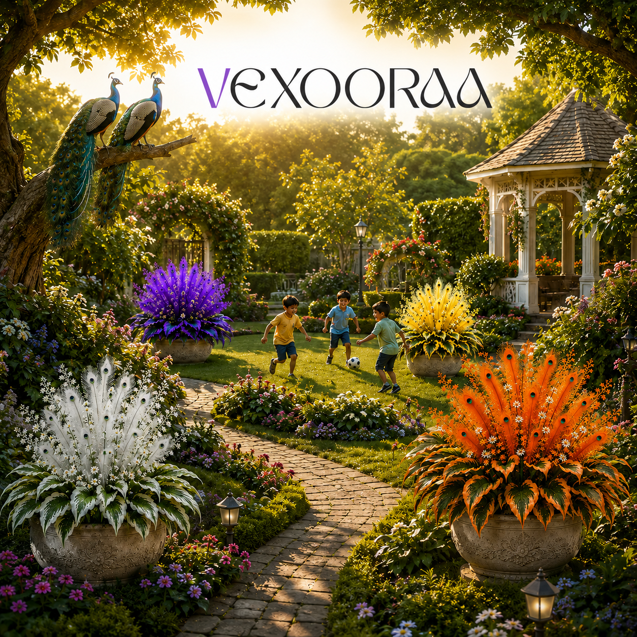 🏠🤗 Peacock Flame Hosta Bulbs💥 Stunning Colors That Brighten Any Space🔥Buy 6 Get 6 Free Bulbs🔥