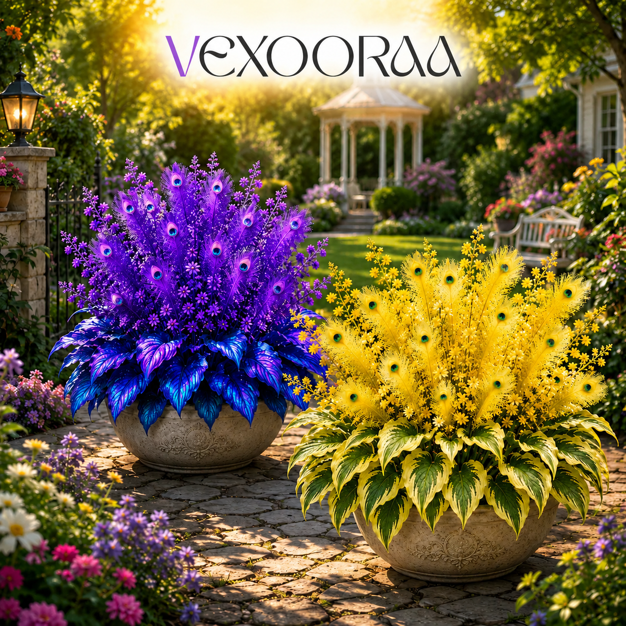 🏠🤗 Peacock Flame Hosta Bulbs💥 Stunning Colors That Brighten Any Space🔥Buy 6 Get 6 Free Bulbs🔥