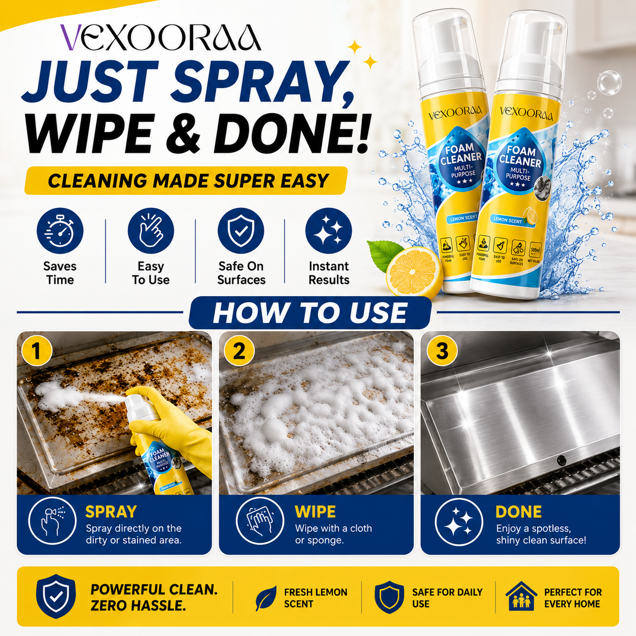 All in One Multi-Purpose Deep Oxalic Cleaning Spray BUY 1 GET 1 FREE