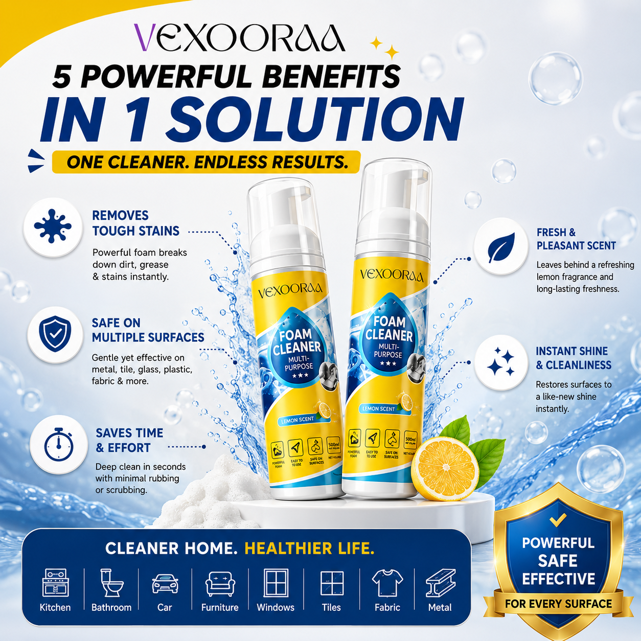 All in One Multi-Purpose Deep Oxalic Cleaning Spray BUY 1 GET 1 FREE