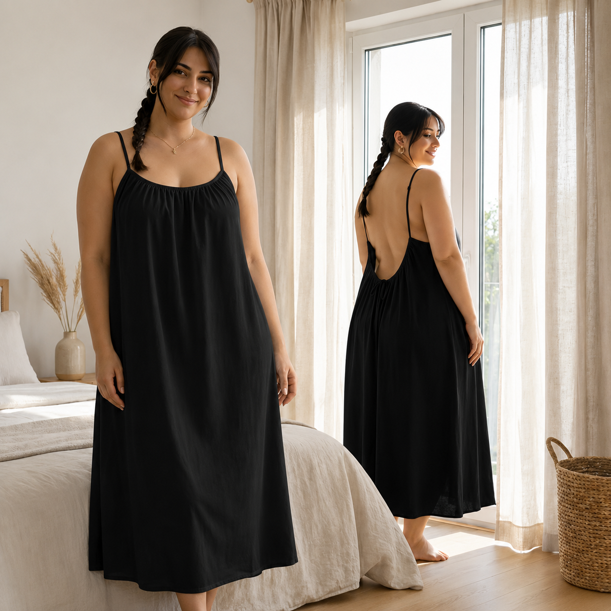 ✨HOT SELL 50% Off Today ✨ Women's Flowy Night Dress | Soft Sleeveless Lounge Maxi Dress👗