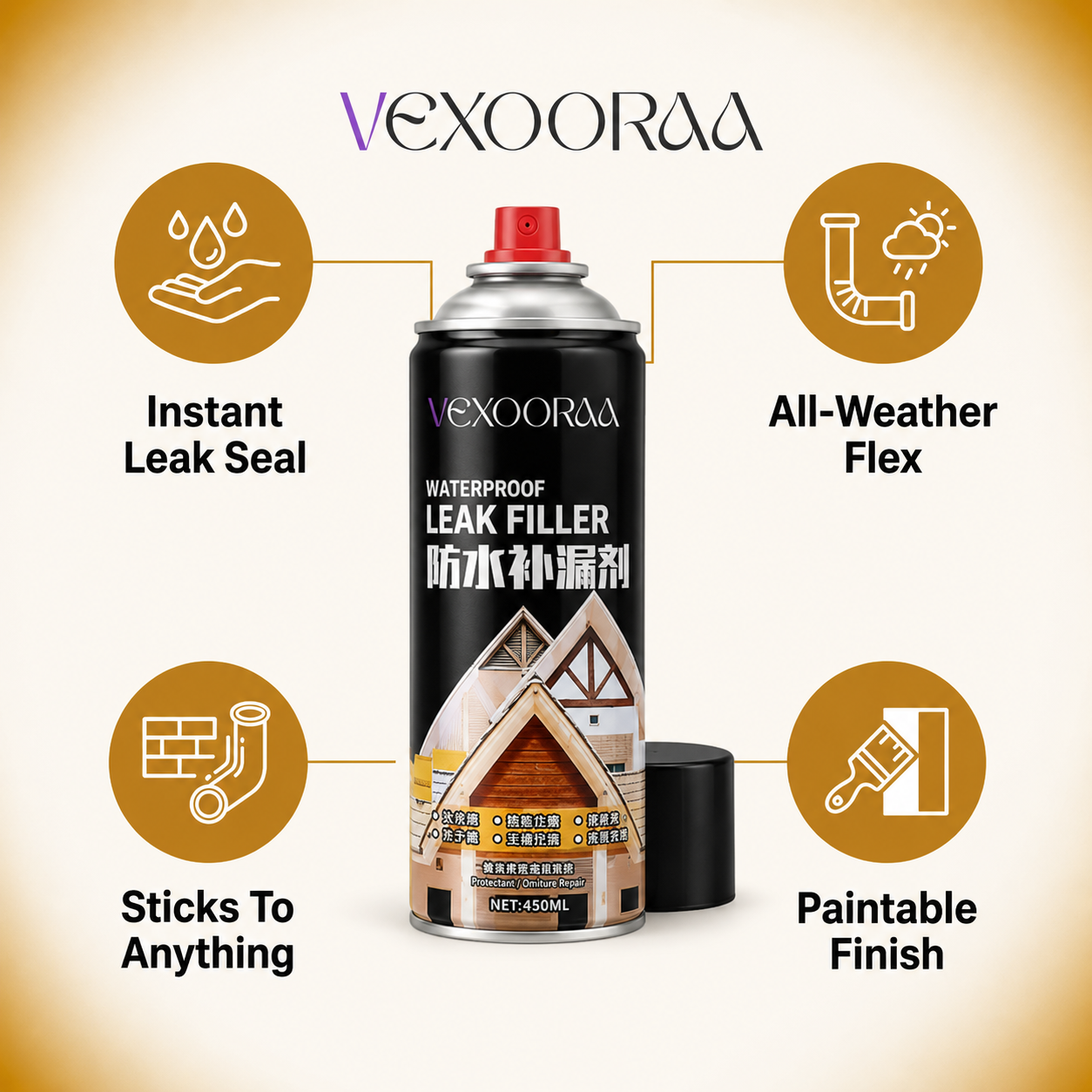 ✨HOT SELL 50% Off Today✨ Waterproof Sealant for Roof & Leak Repair