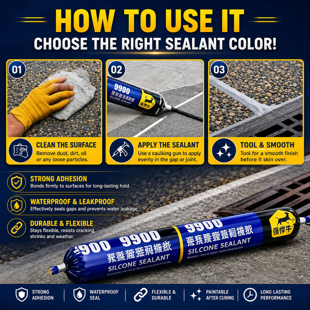 ✨HOT SELL 50% Off TODAY✨ Super Strong Waterproof Silicone Sealant | Heavy-Duty Leak Repair